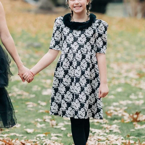 Janie and Jack | Dresses | Black And White Janie And Jack Girls Dress |  Poshmark